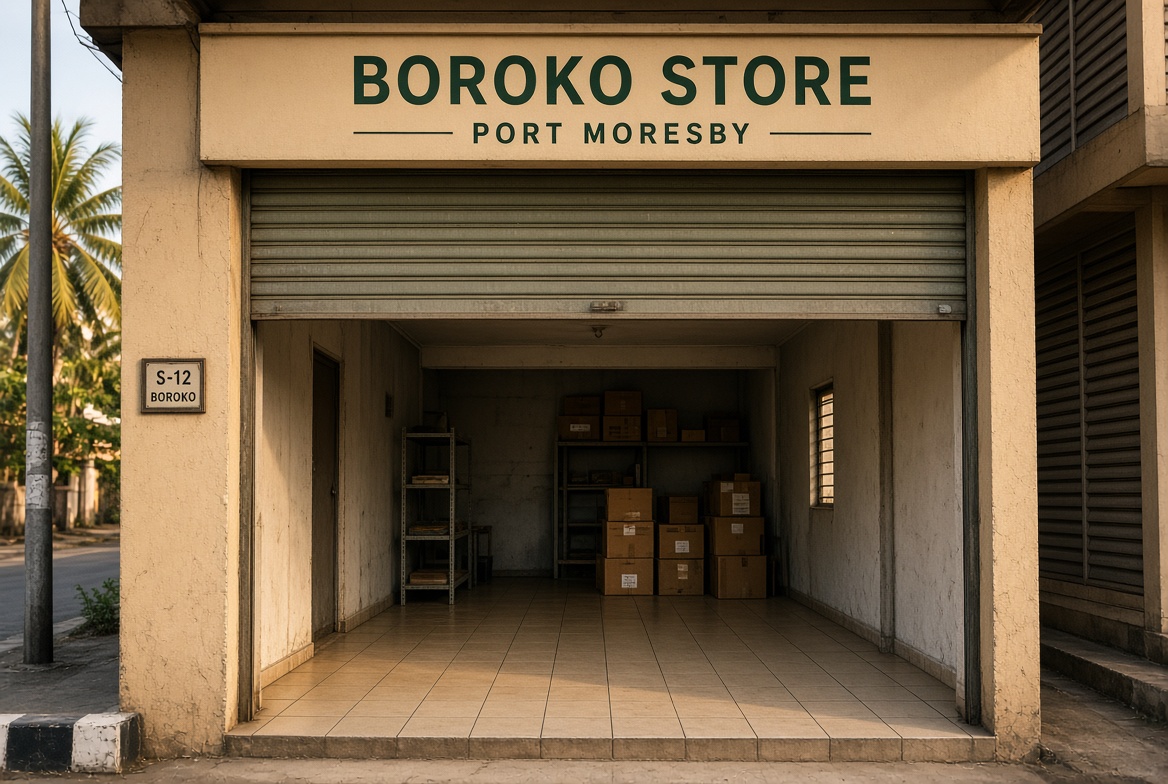 Shop front — Boroko